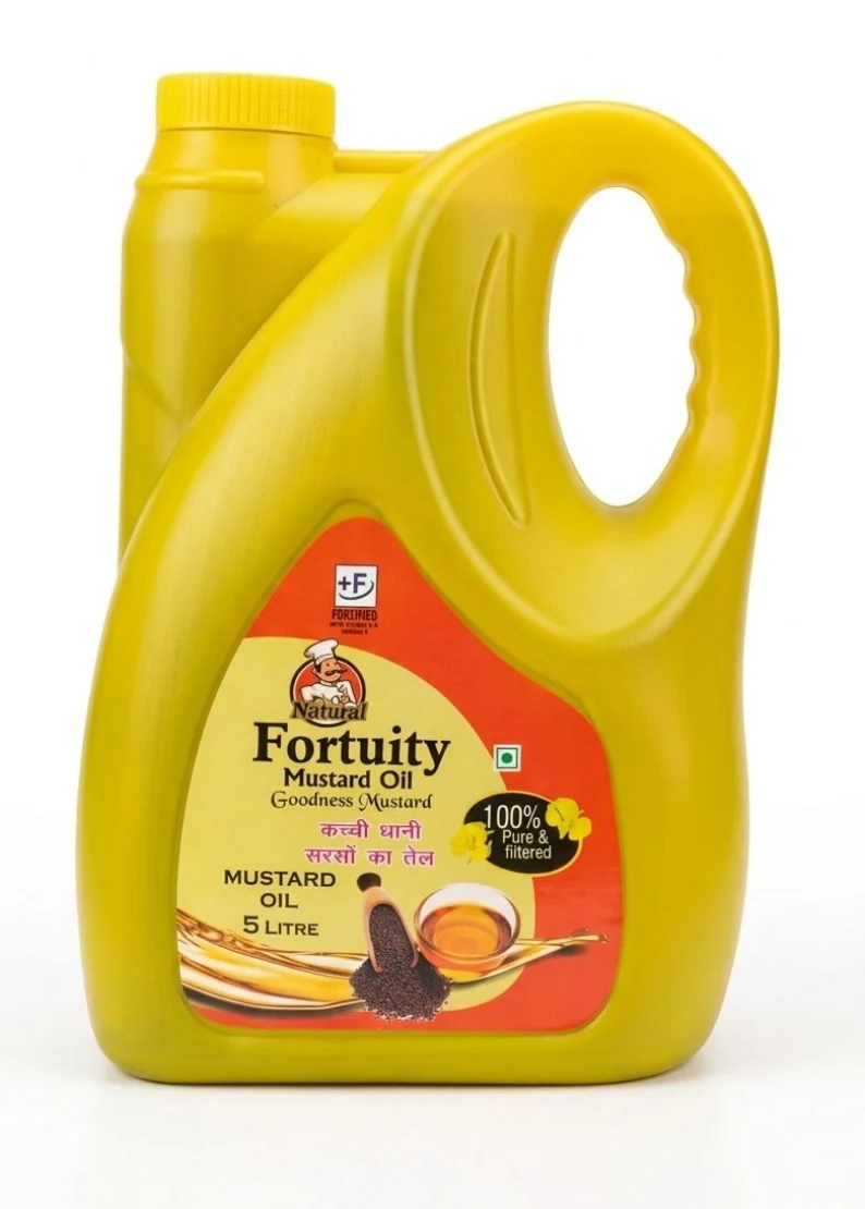 Fortuity Mustard Oil 5 litre family jar